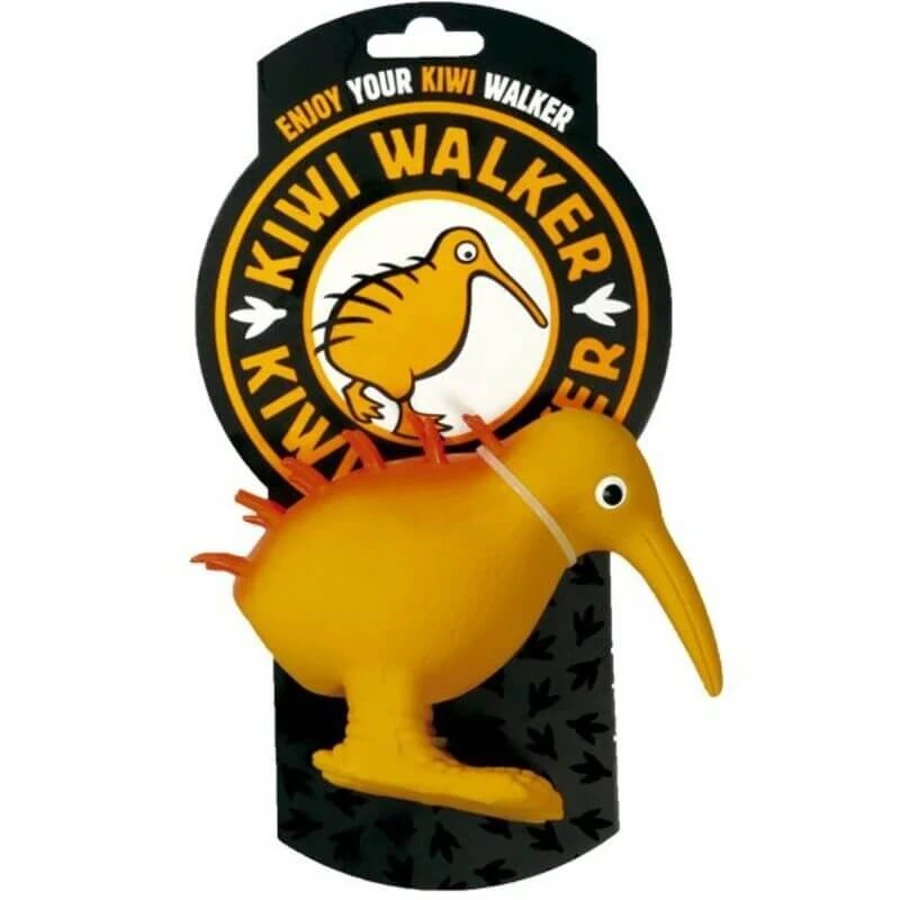 Kiwi Walker (Киви Вокер) Kiwi Whistle Toys - Игрушка Киви латексная для собак; S (Оранжевый): цены и характеристики