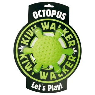 Kiwi Walker (Киви Вокер) Octopus - Игрушка для собак в форме осьминога; MINI (Зеленый)