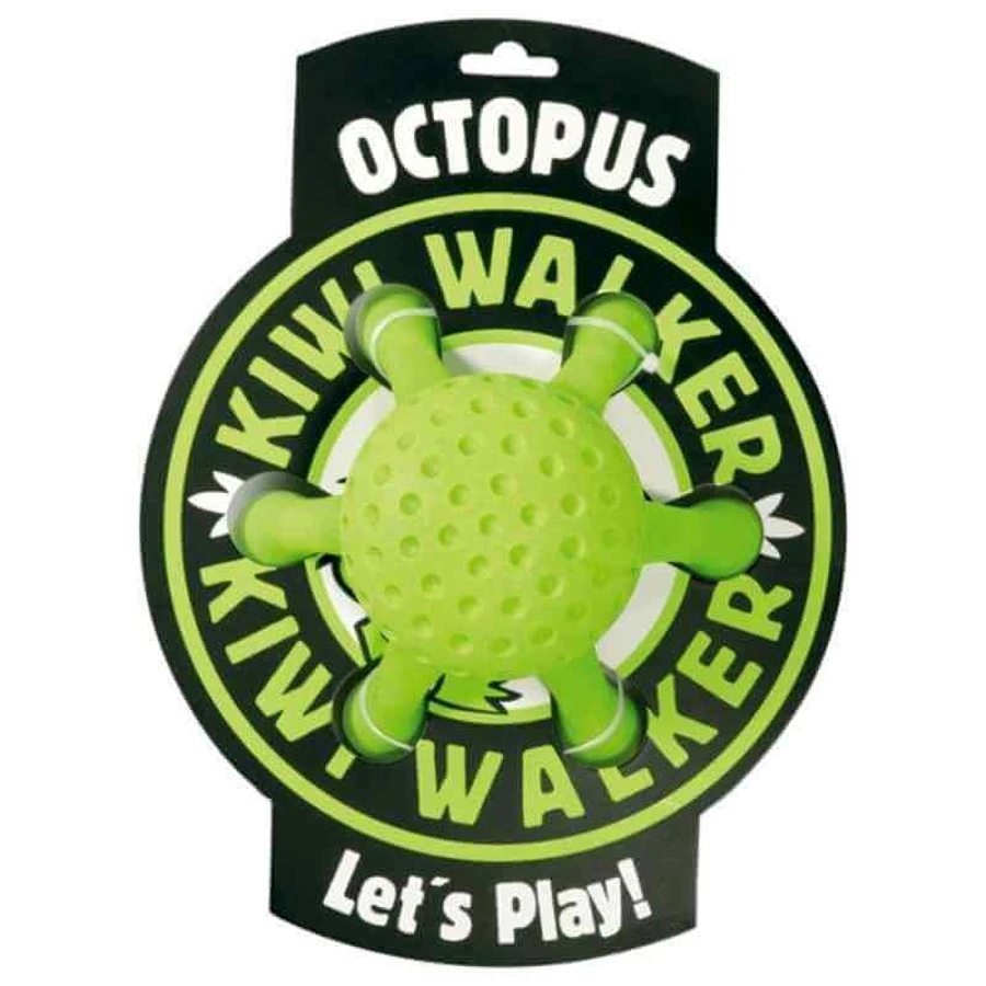 Kiwi Walker (Киви Вокер) Octopus - Игрушка для собак в форме осьминога; MINI (Зеленый): цены и характеристики