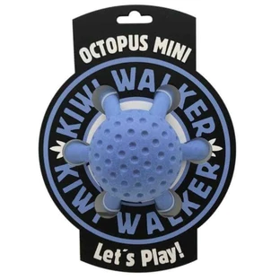 Kiwi Walker (Киви Вокер) Octopus - Игрушка для собак в форме осьминога; MINI (Синий)