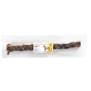 Natural (Натураль) Ласощі сушені – рубець косичкою для собак; 40 см