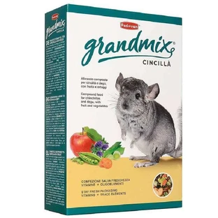 Padovan (Падован) Grandmix Cincilla - Корм збалансований для шиншил та дегу; 850 г