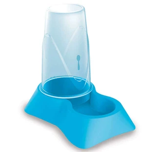 Petmax (Петмакс) Dispenser Stella – Диспенсер еды или воды для котов и собак; 650 мл (Голубой)