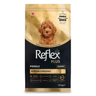 Reflex Plus Poodle Hypoallergenic Puppy - Сухой корм с курицей для щенков породы пудель; 1,5 кг