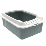 Rotho MyPet (Рото МайПет) Cat Toilet Bonnie ECO – Відкритий туалет для котів з рамкою; 57х39х21 см (Зелений)