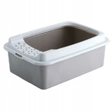 Rotho MyPet (Рото МайПет) Cat Toilet Bonnie ECO – Відкритий туалет для котів з рамкою; 57х39х21 см (Капучино)