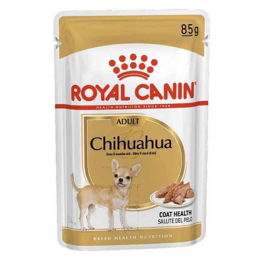 Royal Canin Chihuahua Adult - Влажный корм для взрослых собак породы Чихуахуа (паштет); 85 г: цены и характеристики