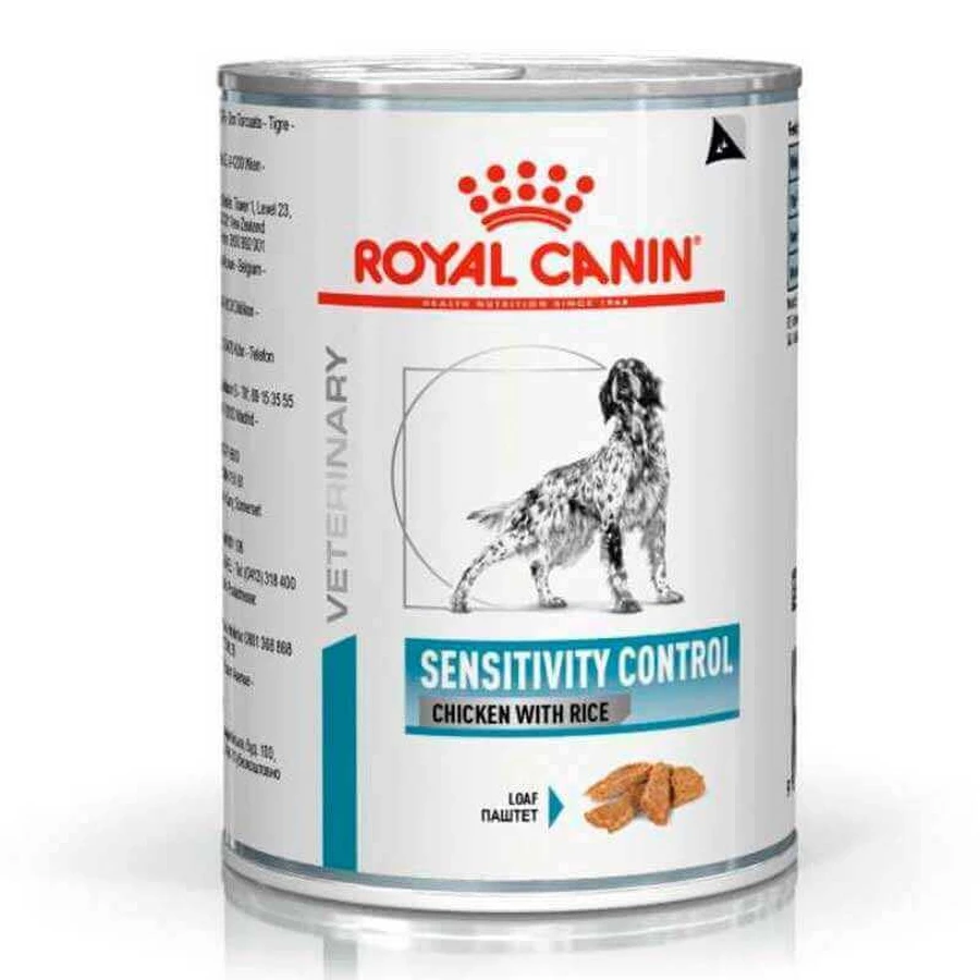 Royal Canin Sensitivity Control Chicken with Rice - Консервированный корм для собак с курицей при пищевой аллергии / непереносимости (паштет); 410 г: цены и характеристики
