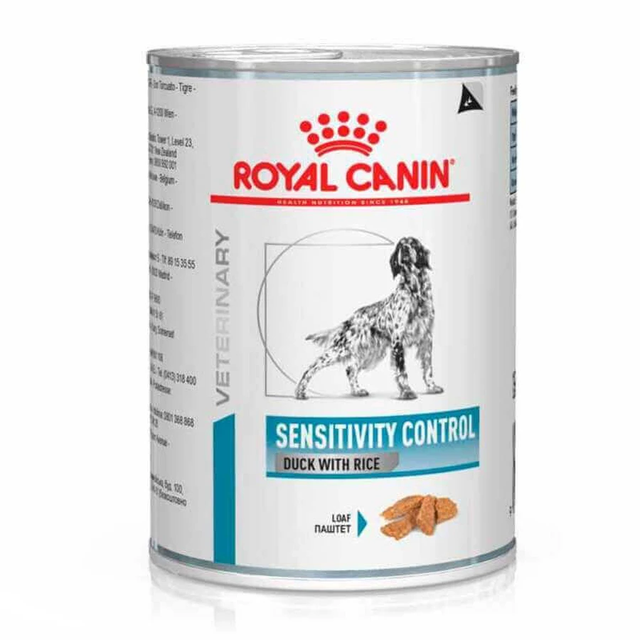 Royal Canin Sensitivity Control Duck With Rice - Ветеринарна дієта з качкою для собак при небажаній реакції на корм (паштет); 410 г: ціни та характеристики