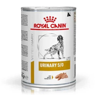 Royal Canin Urinary S/O - Консервований корм для собак при сечокам'яній хворобі (паштет); 410 г