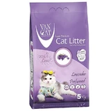 VanCat (ВанКет) Cat Litter Lavender - Бентонітовий наповнювач для котячого туалету з ароматом лаванди; 5 кг