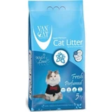 VanCat (ВанКет) Cat Litter Fresh - Бентонітовий наповнювач для котячого туалету з ароматом свіжості; 5 кг