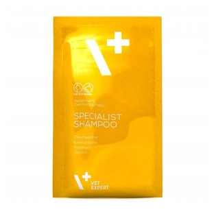 VetExpert (ВетЭксперт) Specialist Shampoo - Антибактериальный противогрибковый шампунь для собак и кошек; 15 мл (1 саше)