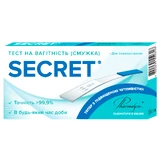Тест-смужка Secret для визначення вагітності, 1 шт.