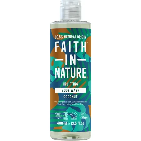 Гель для душу Faith In Nature натуральний з кокосом, 400 мл: ціни та характеристики