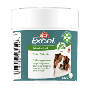 8in1 (8в1) Excel Deter - Таблетки від копрофагії для собак та цуценят; 100 шт./уп.