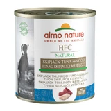 Almo Nature (Альмо Натюр) HFC Natural Adult Dog Skipjack Tunaamp;Cod - Консервований корм зі смугастим тунцем та тріскою для дорослих собак (шматочки в соусі); 280 г