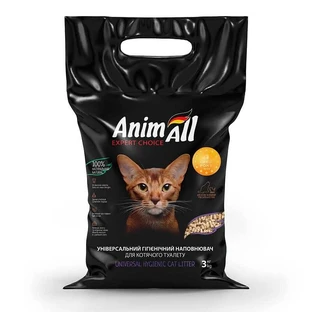 AnimAll (ЕнімАлл) Expert Choice - Наповнювач гігієнічний універсальний для котячих туалетів і кліток гризунів; 3 кг
