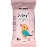 Салфетки Salve влажные детские розовые №15