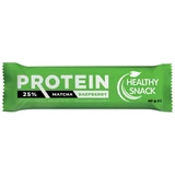 Батончик протеиновый Healthy Snack с малиной и чаем матча глазированный 40г