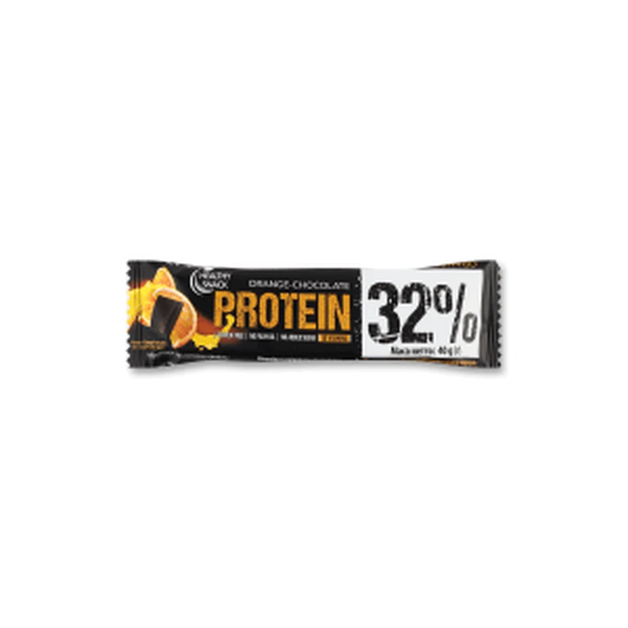 Батончик Healthy snack 32% протеїновий зі смаком Шоколад-Апельсин, 40 г: ціни та характеристики