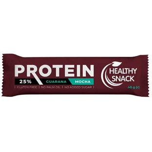 Батончик протеиновый Healthy Snack с экстрактом гуараны мокко глазированный 40г