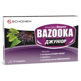 Базука Джуниор леденцы №24 (12х2)