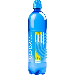 Вода питна Voda Ua негазована 0,7л