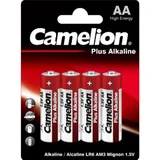 Батарейки Camelion AA алкалінові LR06-BP4 Plus Alkaline №4