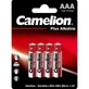 Батарейки Camelion AAA алкалінові LR03-BP4 Plus Alkaline №4