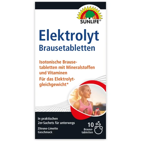 Витамины Sunlife Elektrolyte Brausetabletten электролит шипучие таблетки в саше №10: цены и характеристики