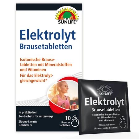 Витамины Sunlife Elektrolyte Brausetabletten электролит шипучие таблетки в саше №10: цены и характеристики
