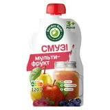 Пюре фруктове дитяче Garden Gadz Смузі мультифрукт 120 г