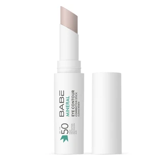 Стік-коректор сонцезахисний для контуру очей Babe Laboratorios SPF50 мінеральний з фізичними фільтрами, 4 г
