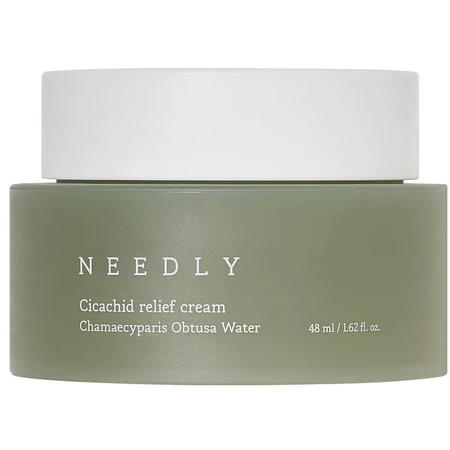 Крем для лица Needly Cicachid relief cream с центеллой, успокаивающий, 48 мл: цены и характеристики
