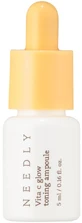 Сыворотка для лица Needly Vita C glow toning ampoule с витамином С для сияния кожи, тонизирующая, 5 мл (миниатюра)