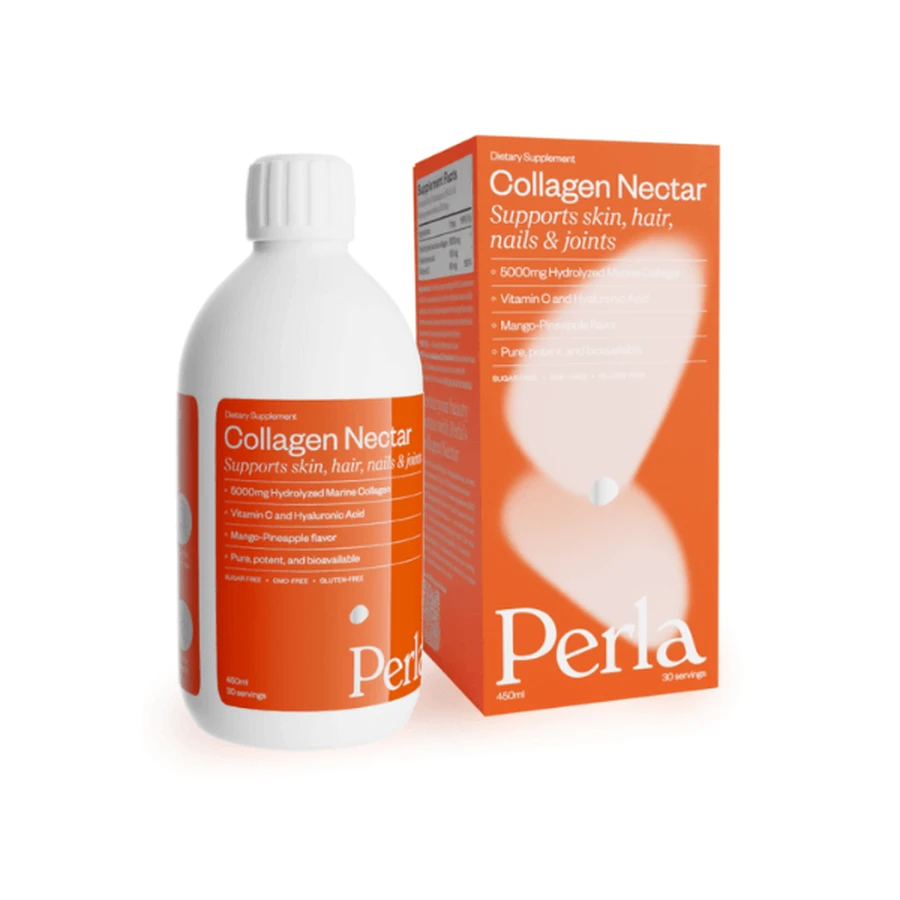 Морской коллаген Perla Helsa Collagen Nectar с витамином С и гиалуроновой кислотой со вкусом манго-ананас, 450 мл: цены и характеристики