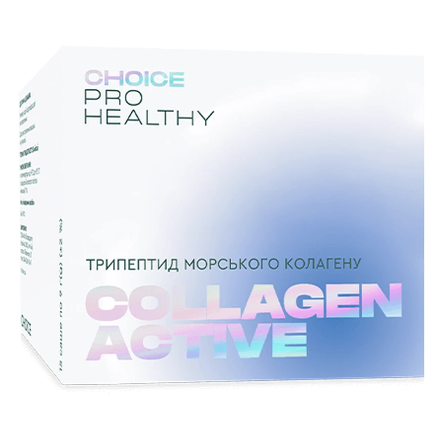 CHOICE, Pro Healthy, COLLAGEN ACTIVE, Морской коллаген, Красота кожи, волос и ногтей, 135 г/15 саше: цены и характеристики