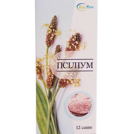 Псіліум порошок по 5 г у саше №12: ціни та характеристики