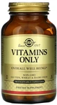 Мультивитамины Solgar Vitamins Only, 90 вегетарианских капсул