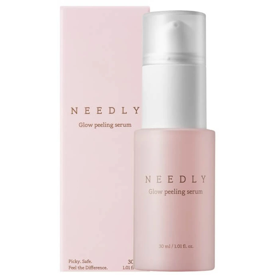 Сироватка для обличчя Needly Glow Peeling Serum з янтарною та транексамовою кислотами, освітлювальна, 30 мл: ціни та характеристики