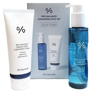 Набір Dr.Ceuracle Pro Balance Cleansing Duo Set для двоетапного очищення шкіри з пробіотиками 