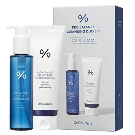 Набір Dr.Ceuracle Pro Balance Cleansing Duo Set для двоетапного очищення шкіри з пробіотиками : ціни та характеристики