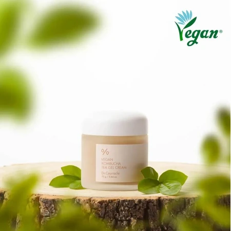 Крем-гель для обличчя Dr. Ceuracle Vegan Kombucha Tea Gel Cream для всіх типів шкіри з екстрактом комбучі, 75 г: ціни та характеристики