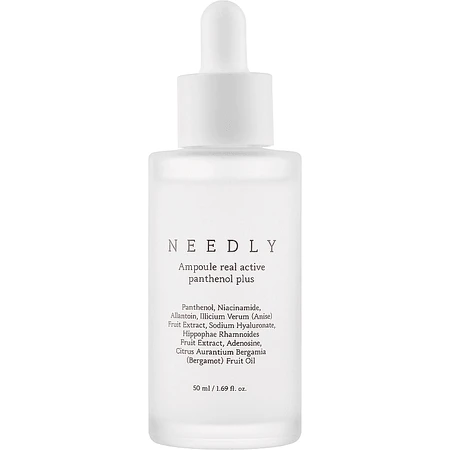 Cыворотка для лица Needly Ampoule Real Active Panthenol Plus с пантенолом, восстанавливающая, 50 мл: цены и характеристики