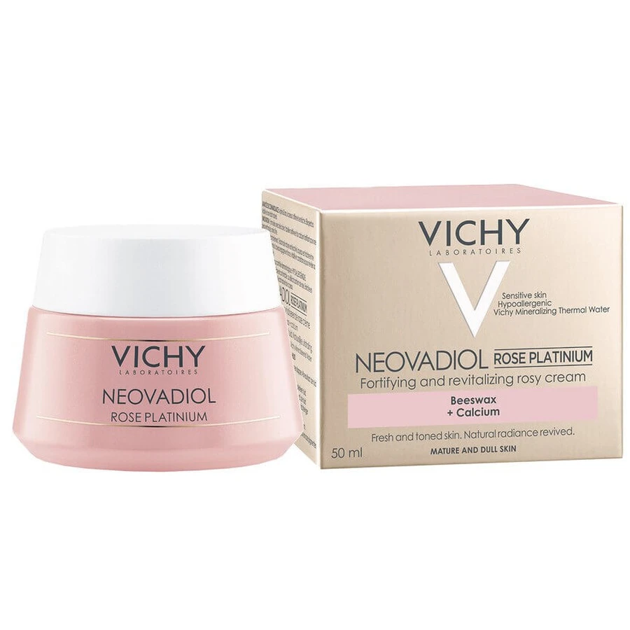 Крем для лица Vichy Neovadiol Rose Platinium, укрепление и восстановление зрелой и тусклой кожи, 50 мл: цены и характеристики