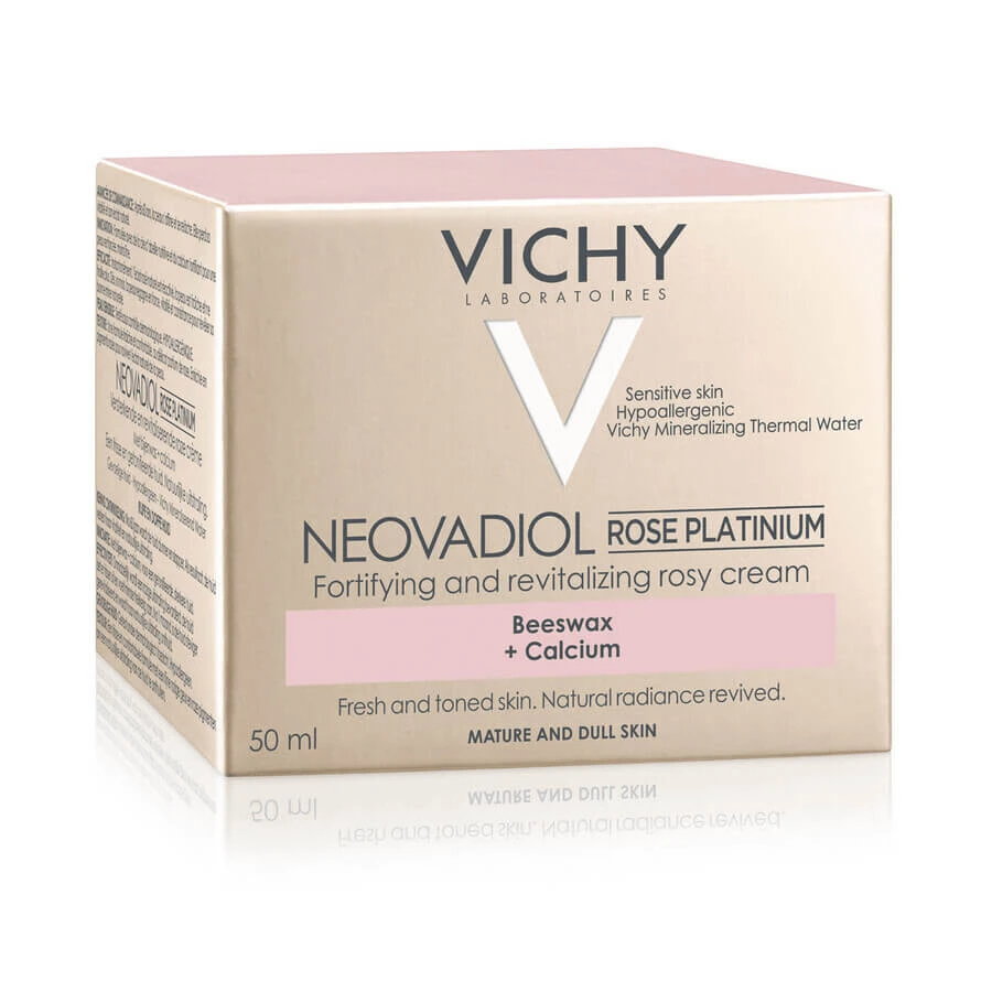 Крем для лица Vichy Neovadiol Rose Platinium, укрепление и восстановление зрелой и тусклой кожи, 50 мл: цены и характеристики