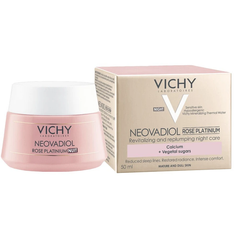 Крем для лица Vichy Neovadiol Rose Platinum Nuit ночной восстановливающий, 50 мл : цены и характеристики