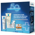 Набір La Roche-Posay Lipikar Сімейний Олія АП+ 100мл + Бальзам АП+М 75мл + Антеліос Молочко 2мл + Толеран Крем 2мл + Цикапласт 3мл: ціни та характеристики