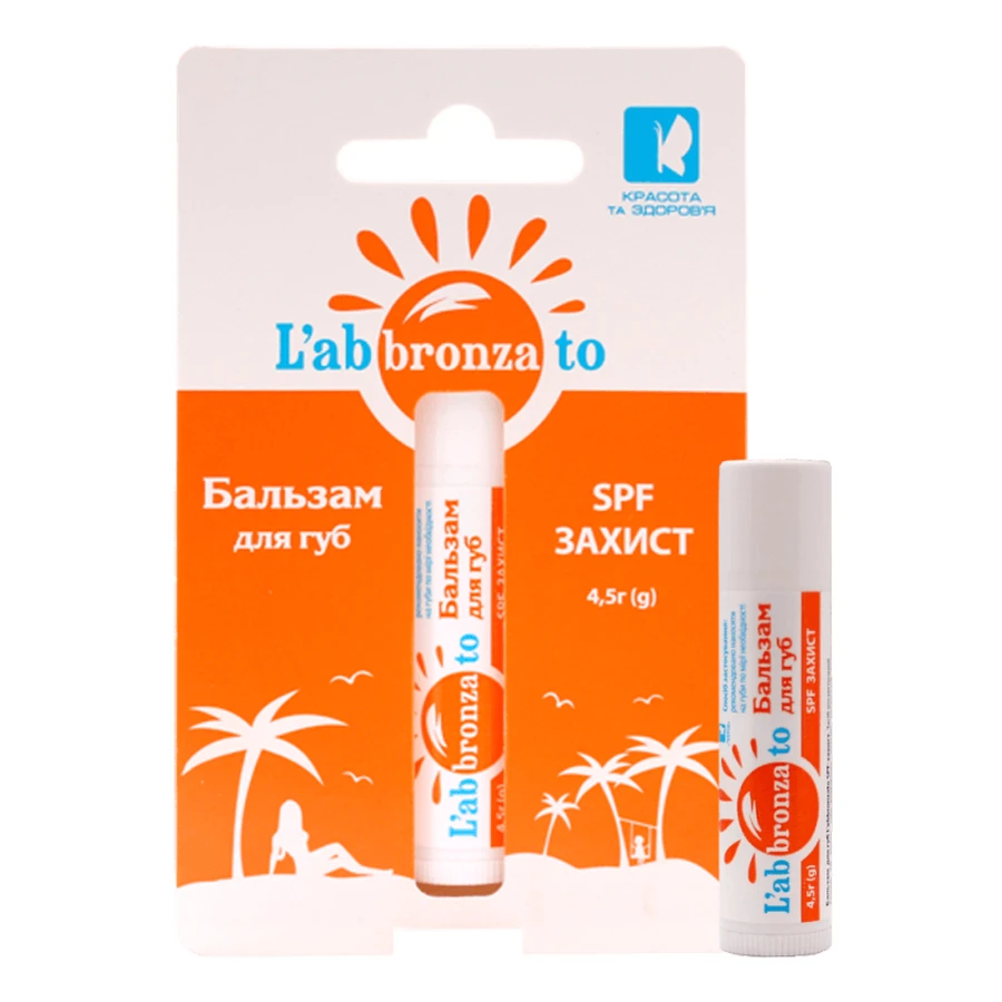 Бальзам для губ L'ABBRONZATO SPF-защита 4,5 г: цены и характеристики